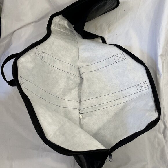 Soft Zip Guitar Protective Case Gig Bag Black 41 x 15 Outside Pocket - Picture 8 of 9